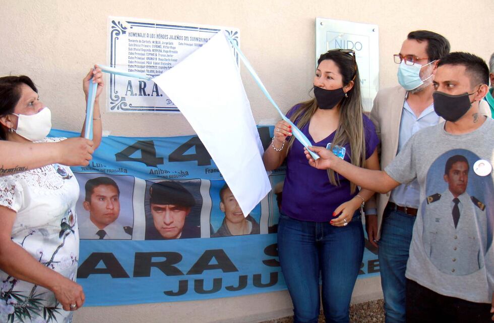 Sentido homenaje en San Salvador de Jujuy a los tripulantes del submarino ARA San Juan