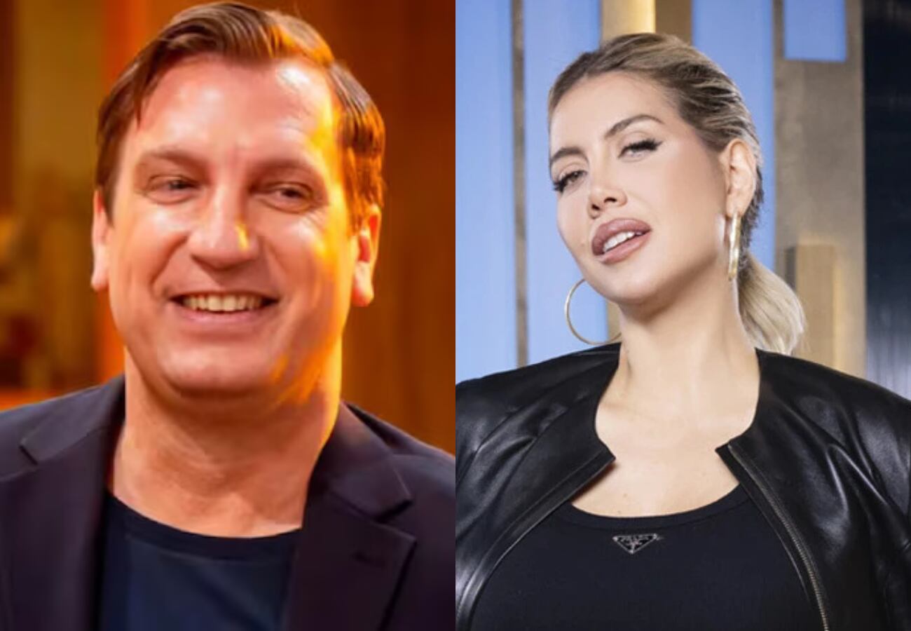 El momento entre Maxi López y su familia.