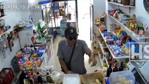 Insólita situación en un comercio.