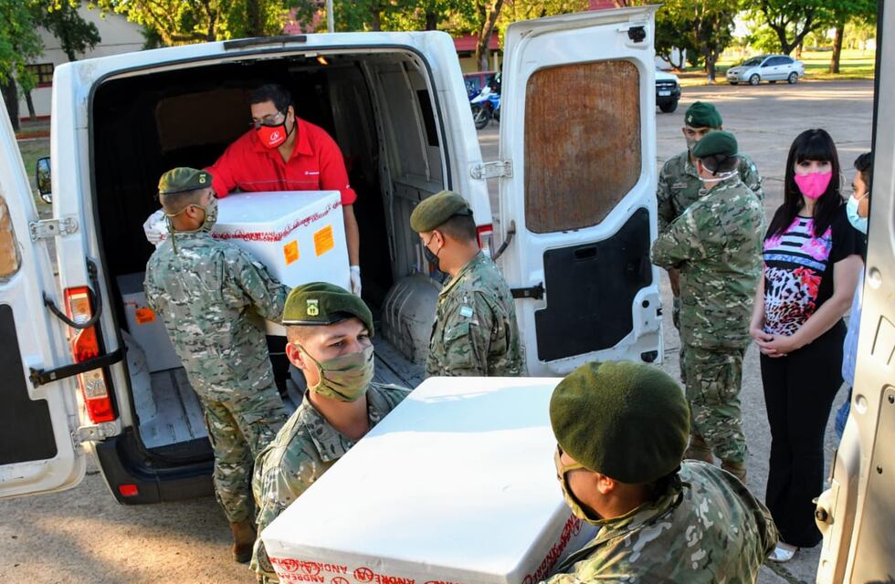 Llegaron al Chaco más de 10 mil vacunas contra el coronavirus