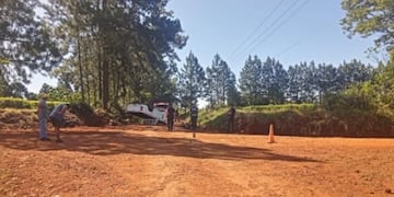 Los Helechos: un motociclista perdió la vida.