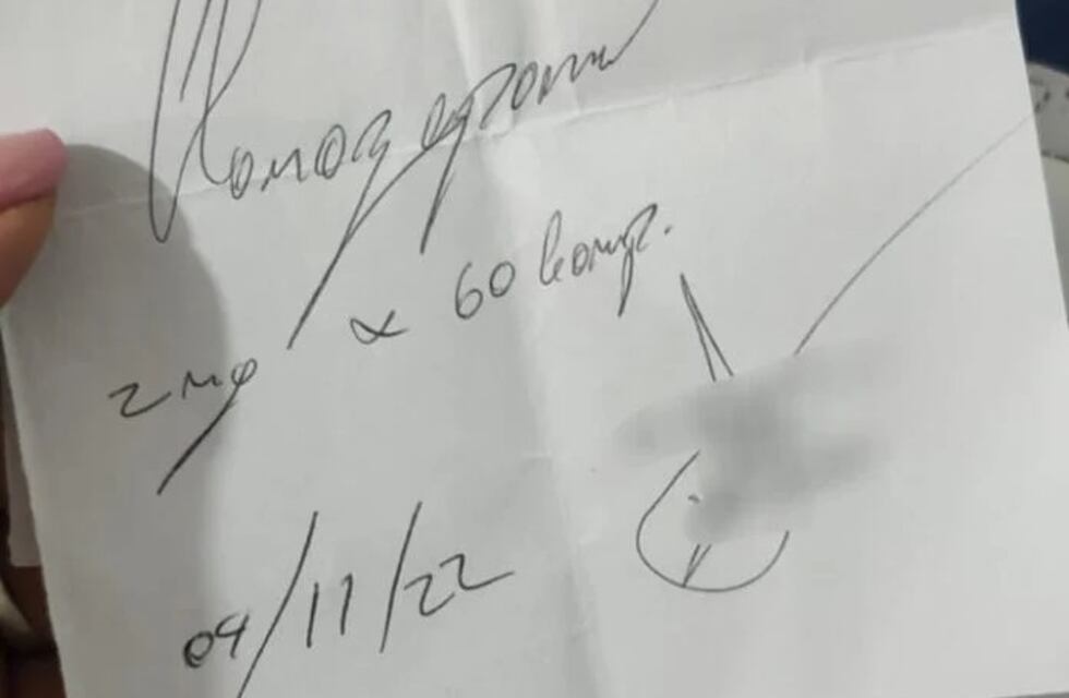 Posadas: joven detenido por vender recetas con el sello robado de un médico