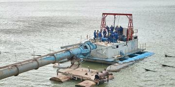 La Balsa "La Niña", en el Cadillal.