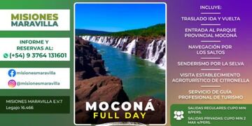 Conocé y disfrutá de los Saltos del Moconá como nunca antes con Misiones Maravilla EVT.