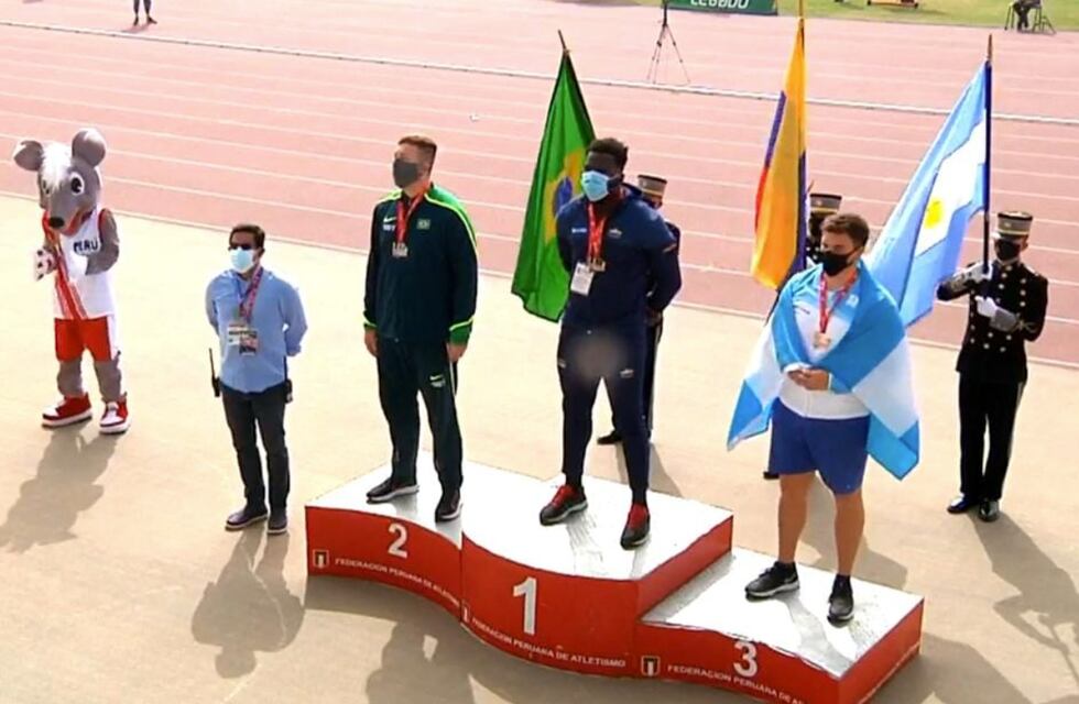 Enorme: medalla de bronce para Juan Arrieguez en Lima