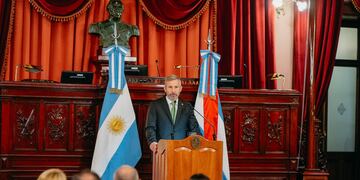 Rogelio Frigerio presentó el presupuesto 2025.