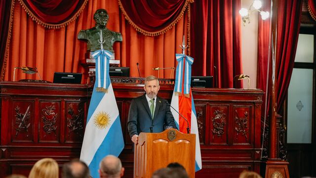 Rogelio Frigerio presentó el presupuesto 2025.