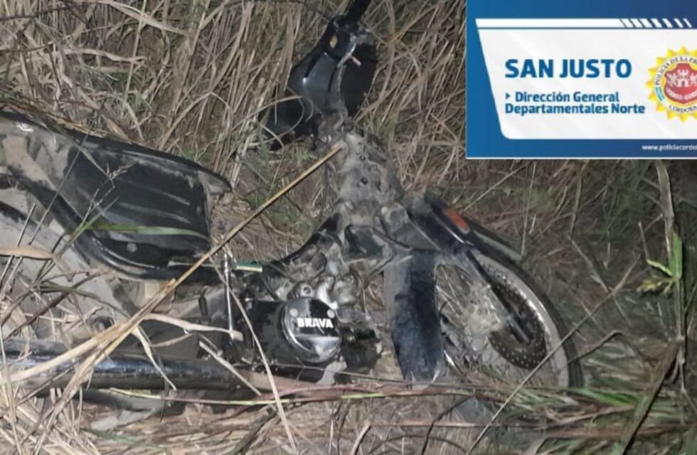 Arroyito: la Policía recuperó una moto robada con pedido de secuestro en zona rural