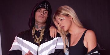 La reacción de L-Gante al debut de Wanda Nara en el Bailando italiano