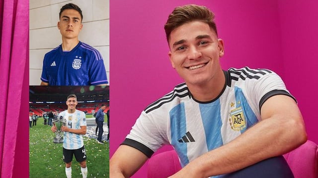 Julián Álvarez y Nahuel Molina se sumaron a Cristian Romero mientras Dybala, está en camino.