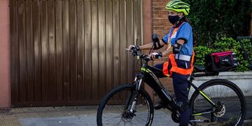 Control de tránsito vehicular en bicicleta