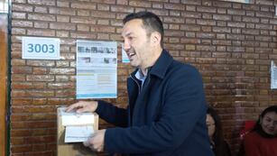 El candidato a vicepresidente por Juntos por el Cambio votó en Mendoza.