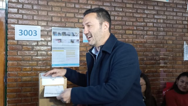 El candidato a vicepresidente por Juntos por el Cambio votó en Mendoza.