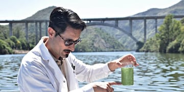 Exequiel Di Tofino, quien estudia las aguas de Córdoba. (Foto: Gentileza)