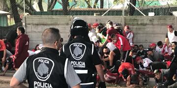 La Policía de la Ciudad de Buenos Aires detuvo a de "Los Borrachos del Tablón", de la barra de River. (Policía de la Ciudad)