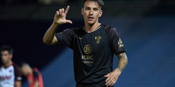 Carlos Auzqui será el 9 titular en Talleres ante el Taladro.