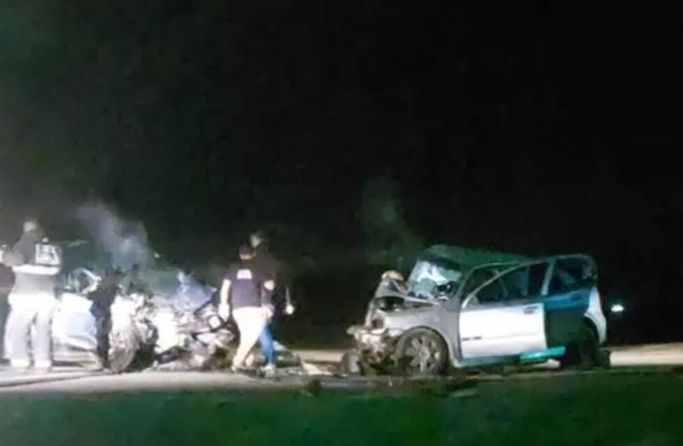 Accidente fatal en el interior de Córdoba: dos personas murieron en un choque frontal