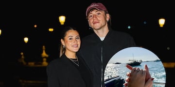 La romántica propuesta de Paulo Londra a Martina Quetglas.