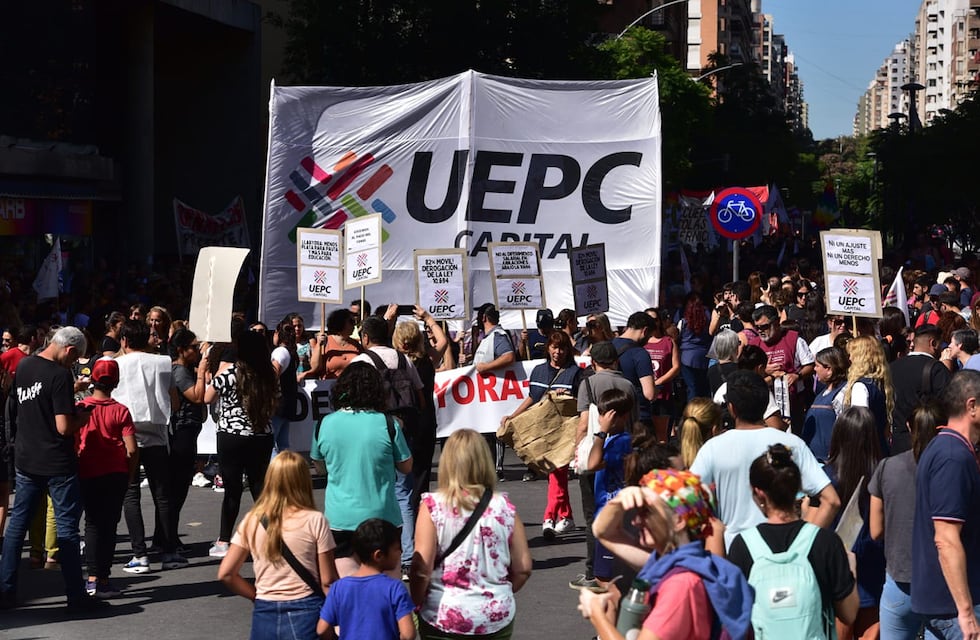 Paro docente y marcha de Uepc y Sadop en Córdoba: cuáles son las calles afectadas