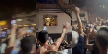 El barrio Pichincha fue escenario de una celebración muy original sobre Alvear y Güemes.