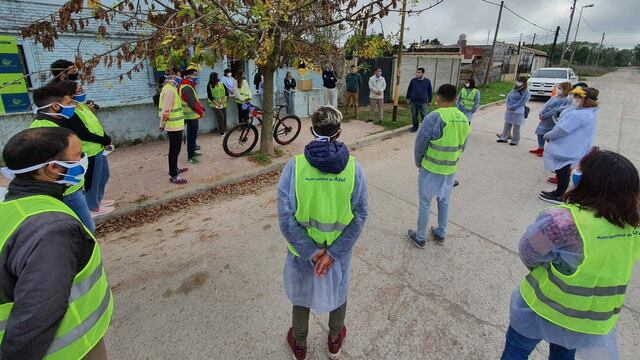 Abordaje territorial en Villa Piazza Norte