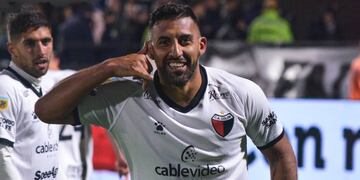 Wanchope Ábila, con pocas ganas de seguir en Colón y con el deseo de que lo llamen de Instituto (archivo La Voz).