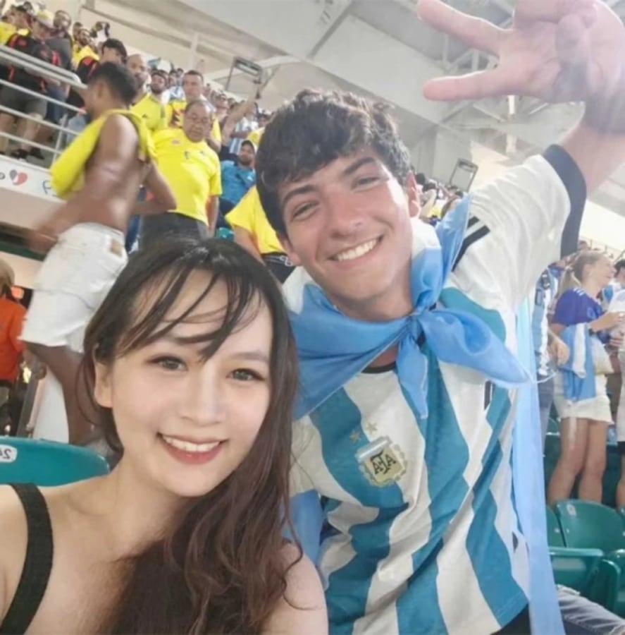 Ailing Hou logró encontrar al joven argentino que la ayudó