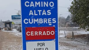 Corte total de Ruta Provincial E-34 (Gentileza Policía de Córdoba)