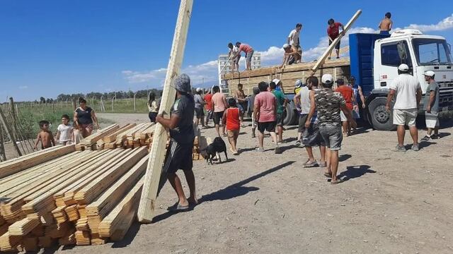 A un mes del terremoto, sanjuaninos comenzaron a habitar las casas donadas por Misiones