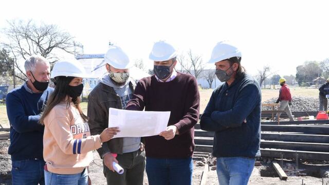Avanza la obra del Centro Artístico Metropolitano "La Estación"