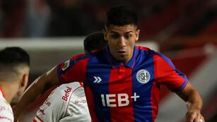 Alexis Cuello, uno de los delanteros de este San Lorenzo sin grandes figuras que será rival de Talleres (Prensa San Lorenzo).