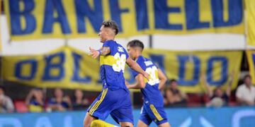 Vázquez celebra su gol ante San Lorenzo en la final del torneo de verano.