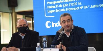 Omar Perotti y Pablo Javkin