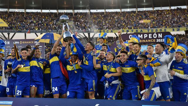 Boca goleó 3-0 a Tigre en la final de la Copa de la Liga Profesional disputada en el estadio Mario Alberto Kempes de Córdoba. (Ramiro Pereyra / La Voz)