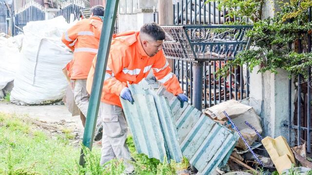 Ushuaia: realizaron jornada de limpieza en los barrios Felipe Varela y Latinoamericano