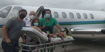 Lolo llegó a la Capital Federal junto a sus padres y espera recibir su medicamento (Instagram Todos Por Lolo).