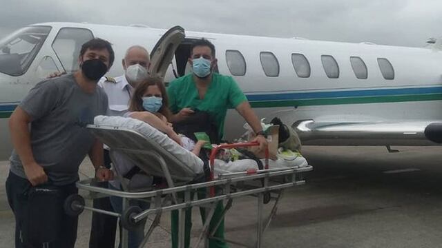 Lolo llegó a la Capital Federal junto a sus padres y espera recibir su medicamento (Instagram Todos Por Lolo).