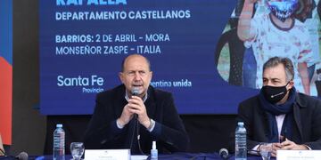 Omar Perotti habló sobre un posible rebrote por los festejos de la Copa América.