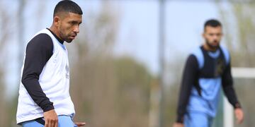 El volante Matías García reaparece entre los concentrados de Belgrano, esperando a Boca (Prensa CAB).