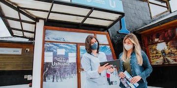 La oficina de turismo de la ciudad de Ushuaia reanudó la atención al público.