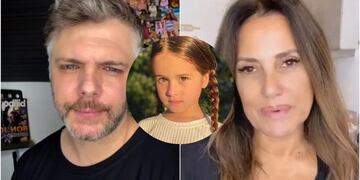 María Fernanda Callejón y su familia
