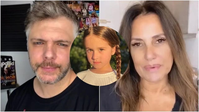 María Fernanda Callejón y su familia
