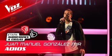 Juan Manuel González Mir en La Voz Argentina.