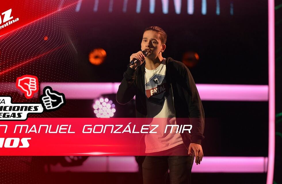 Conocé a Juan Manuel González Mir, el joven salteño que se lució en La Voz Argentina