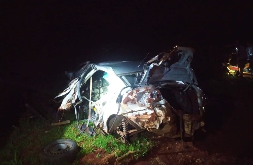 Accidente vial dejó como saldo a dos heridos en El Soberbio