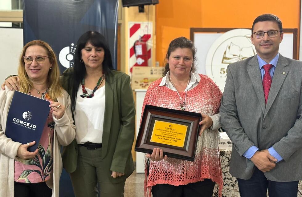 El EEMPA N° 1007 “Libertad” recibió al Concejo Municipal y celebraron juntos sus 50 años de vida