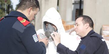 Bomberos: Capacitación anual en manejo de sustancias peligrosas