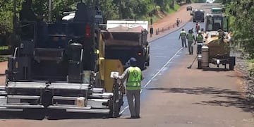 Vialidad ejecuta obras en Eldorado.