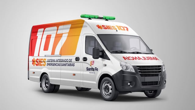 Así serán las ambulancias que comprará el Gobierno de Santa Fe