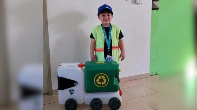 Ni Batman ni Superman: los recolectores de residuos son los héroes favoritos de un pequeño mendocino y el festejo de su cumple emocionó a todos